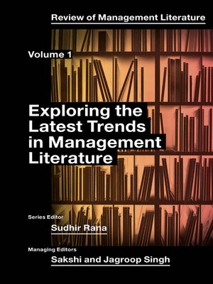 cover image of Exploring the Latest Trends in Management Literature